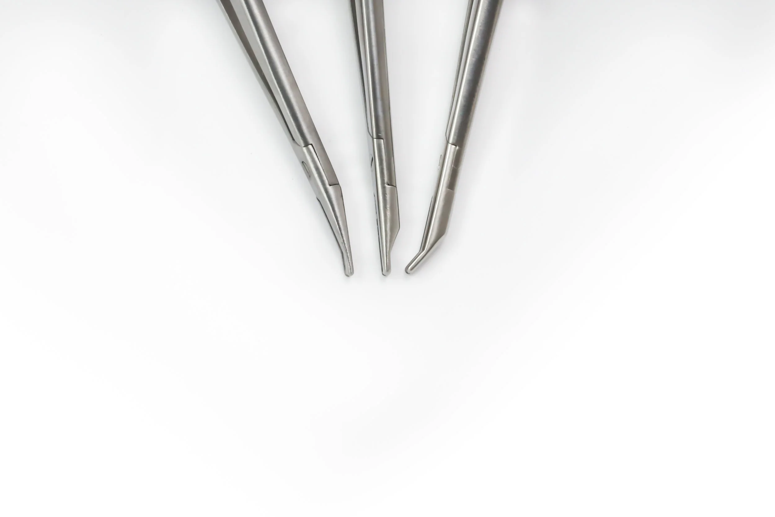 Micro Rongeur K-Bayonet, 200mm (90mm W.L.), Slightly Curved Tip